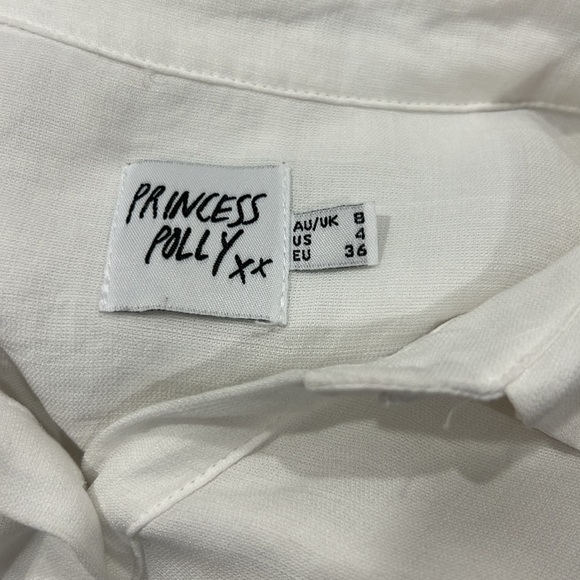 Princess Polly White Button Down - Picture 2 of 2